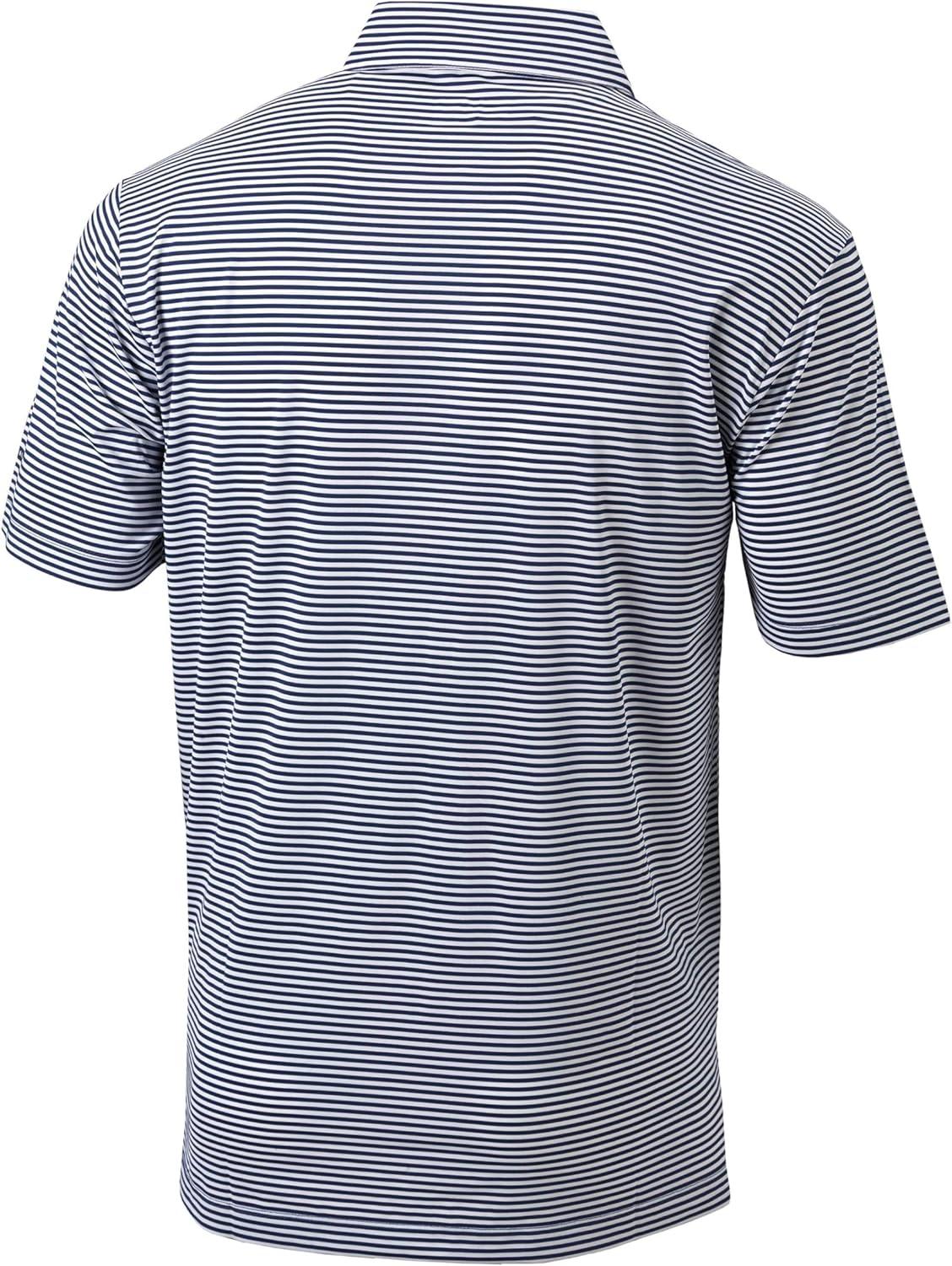 imageColumbia Mens Golf Club Invite Polo Omni Wick Lightweight Short Sleeve ShirtCollegiate Navy