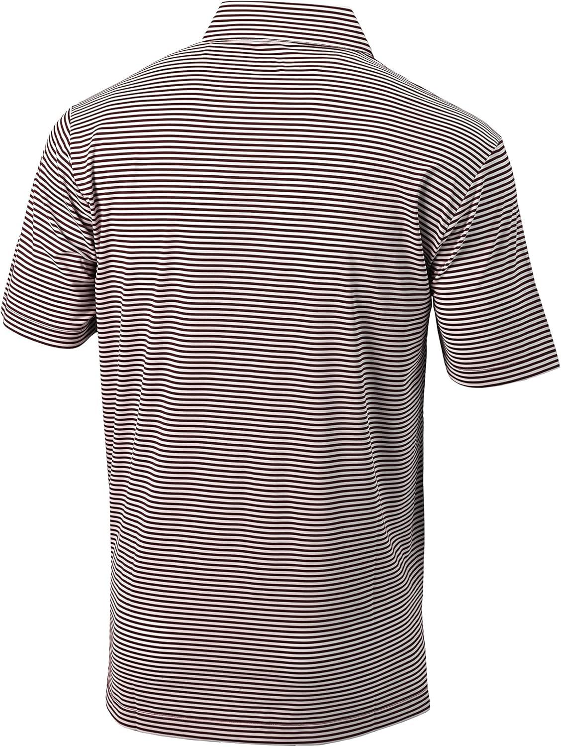 imageColumbia Mens Golf Club Invite Polo Omni Wick Lightweight Short Sleeve ShirtDeep Maroon