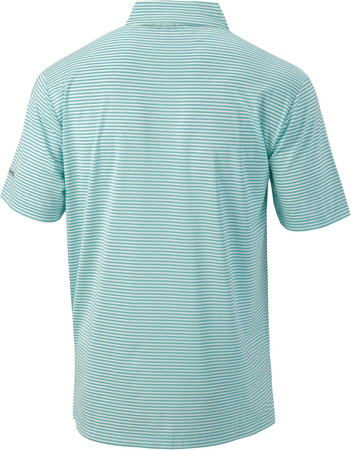 imageColumbia Mens Golf Club Invite Polo Omni Wick Lightweight Short Sleeve ShirtGulf Stream