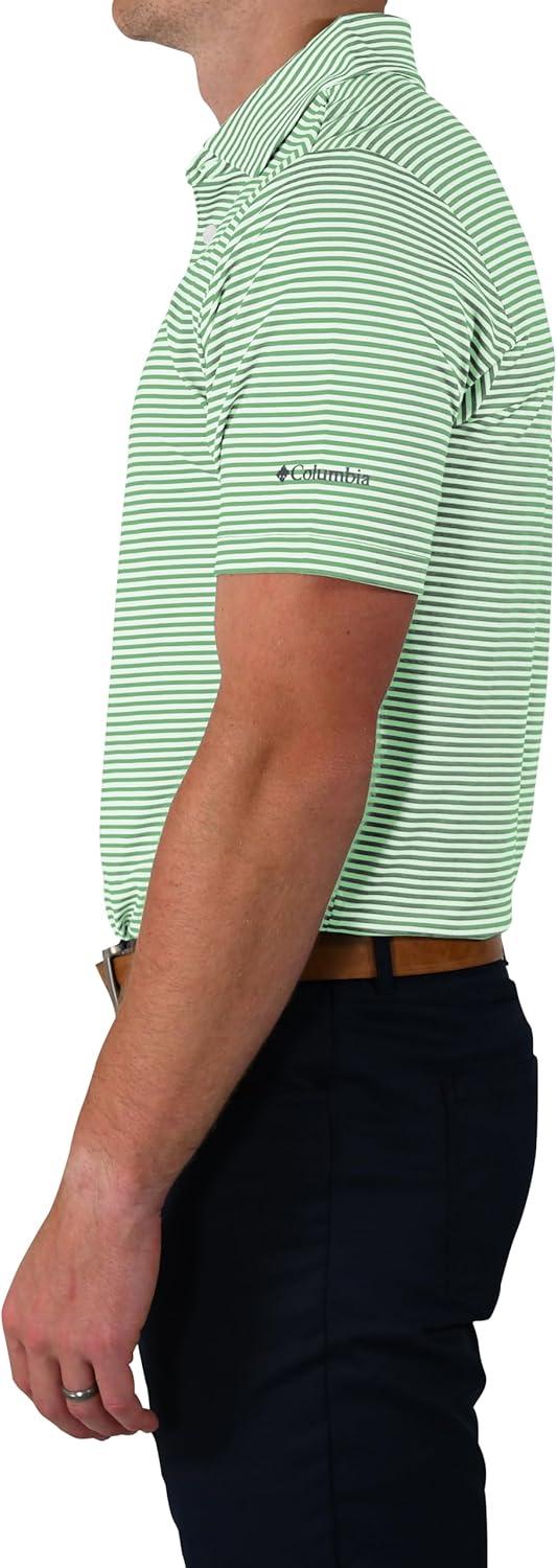 imageColumbia Mens Golf Club Invite Polo Omni Wick Lightweight Short Sleeve ShirtKey West