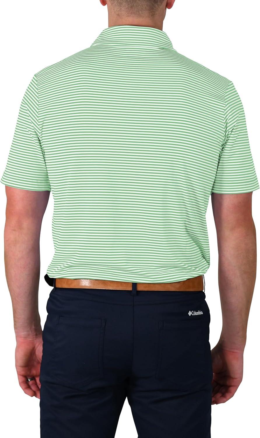 imageColumbia Mens Golf Club Invite Polo Omni Wick Lightweight Short Sleeve ShirtKey West