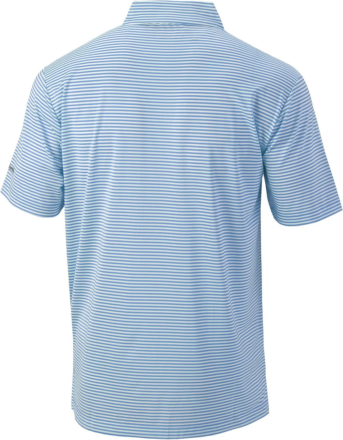 imageColumbia Mens Golf Club Invite Polo Omni Wick Lightweight Short Sleeve ShirtWhite Cap