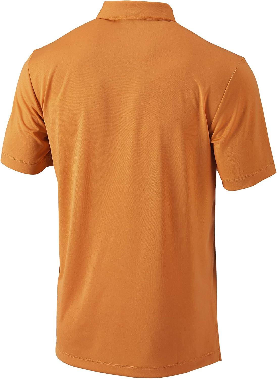 imageColumbia Mens Golf Drive Polo Shirt Omni Wick Performance Breathable Short SleeveMango