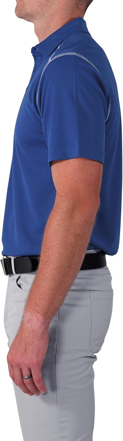 imageColumbia Mens Golf Shotgun Polo Omni Wick Performance Breathable Short SleeveSapphire
