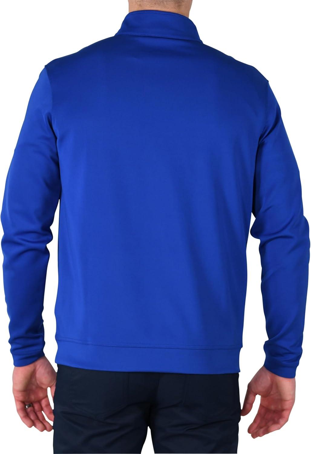 imageColumbia Mens Golf Wickhams Hills Quarter Zip OMNI WICK PulloverAzul