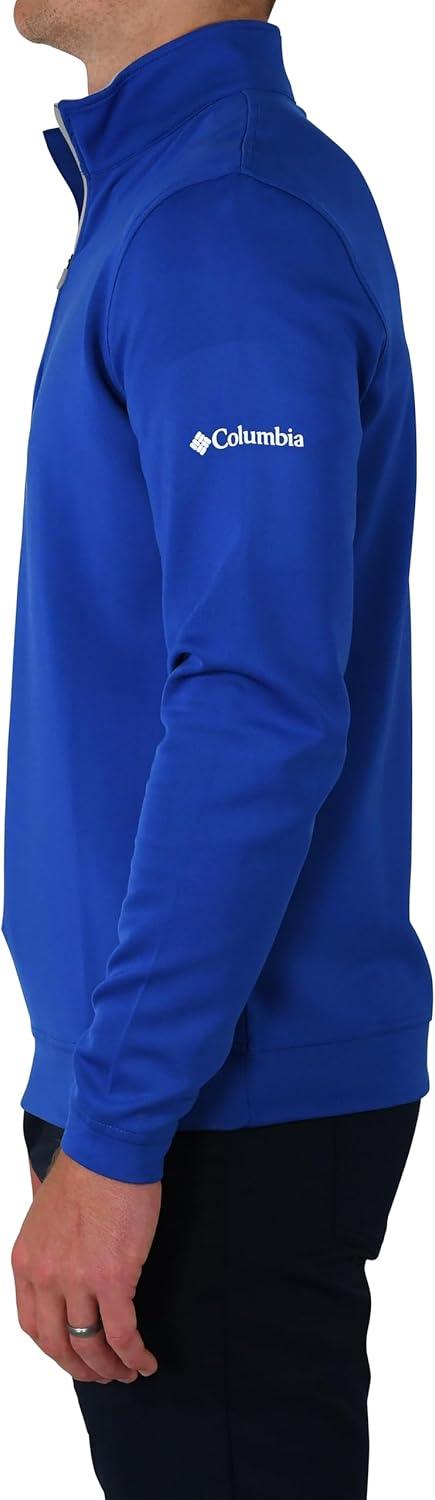 imageColumbia Mens Golf Wickhams Hills Quarter Zip OMNI WICK PulloverAzul