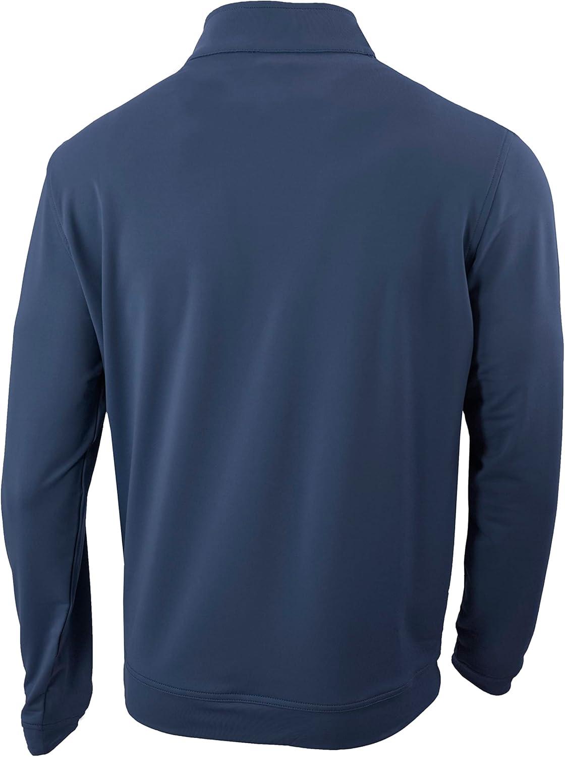 imageColumbia Mens Golf Wickhams Hills Quarter Zip OMNI WICK PulloverDark Mountain