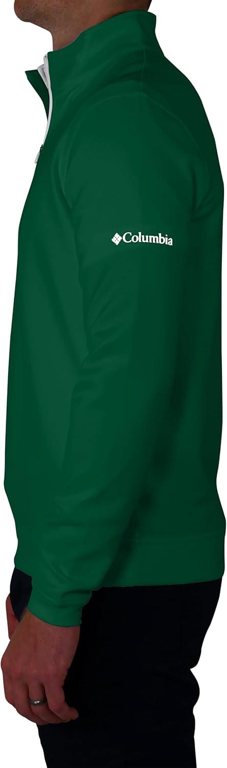 imageColumbia Mens Golf Wickhams Hills Quarter Zip OMNI WICK PulloverForest