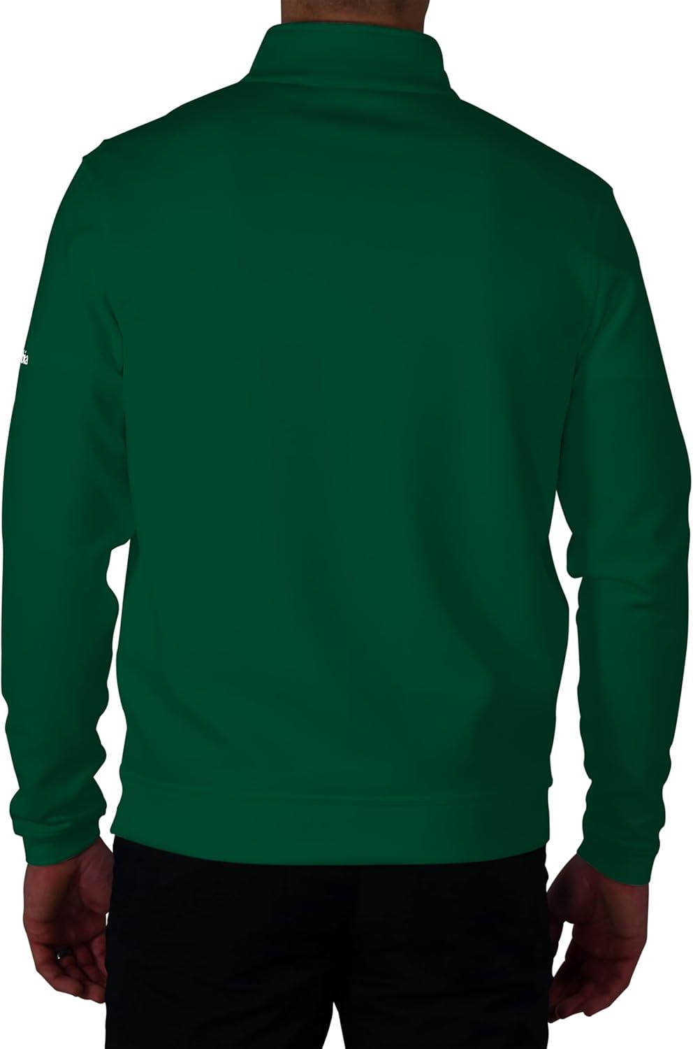 imageColumbia Mens Golf Wickhams Hills Quarter Zip OMNI WICK PulloverForest