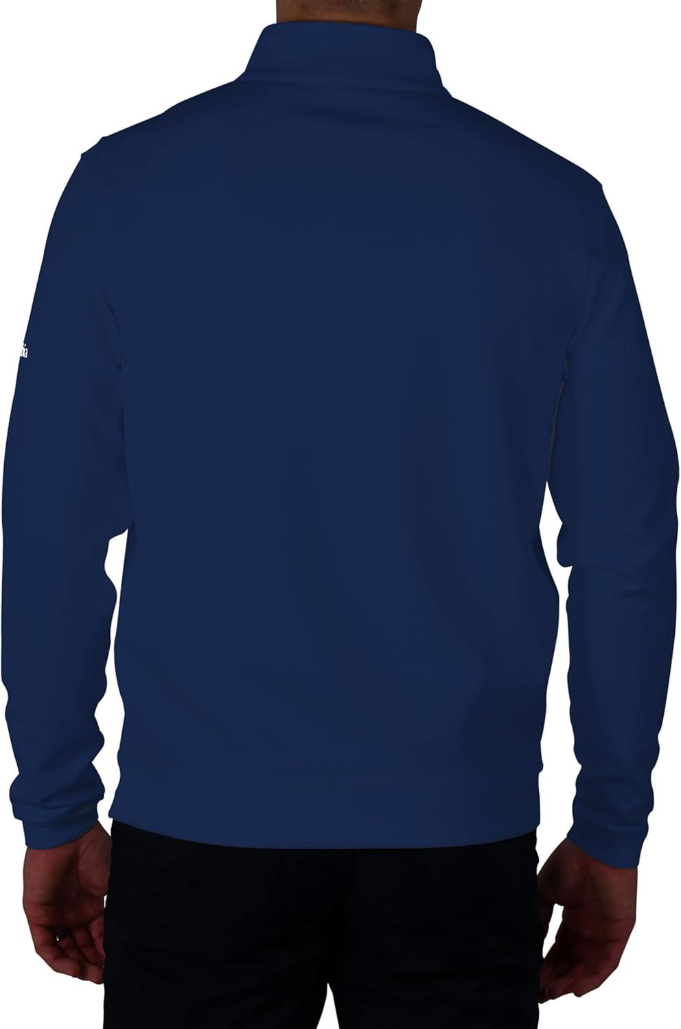 imageColumbia Mens Golf Wickhams Hills Quarter Zip OMNI WICK PulloverNavy