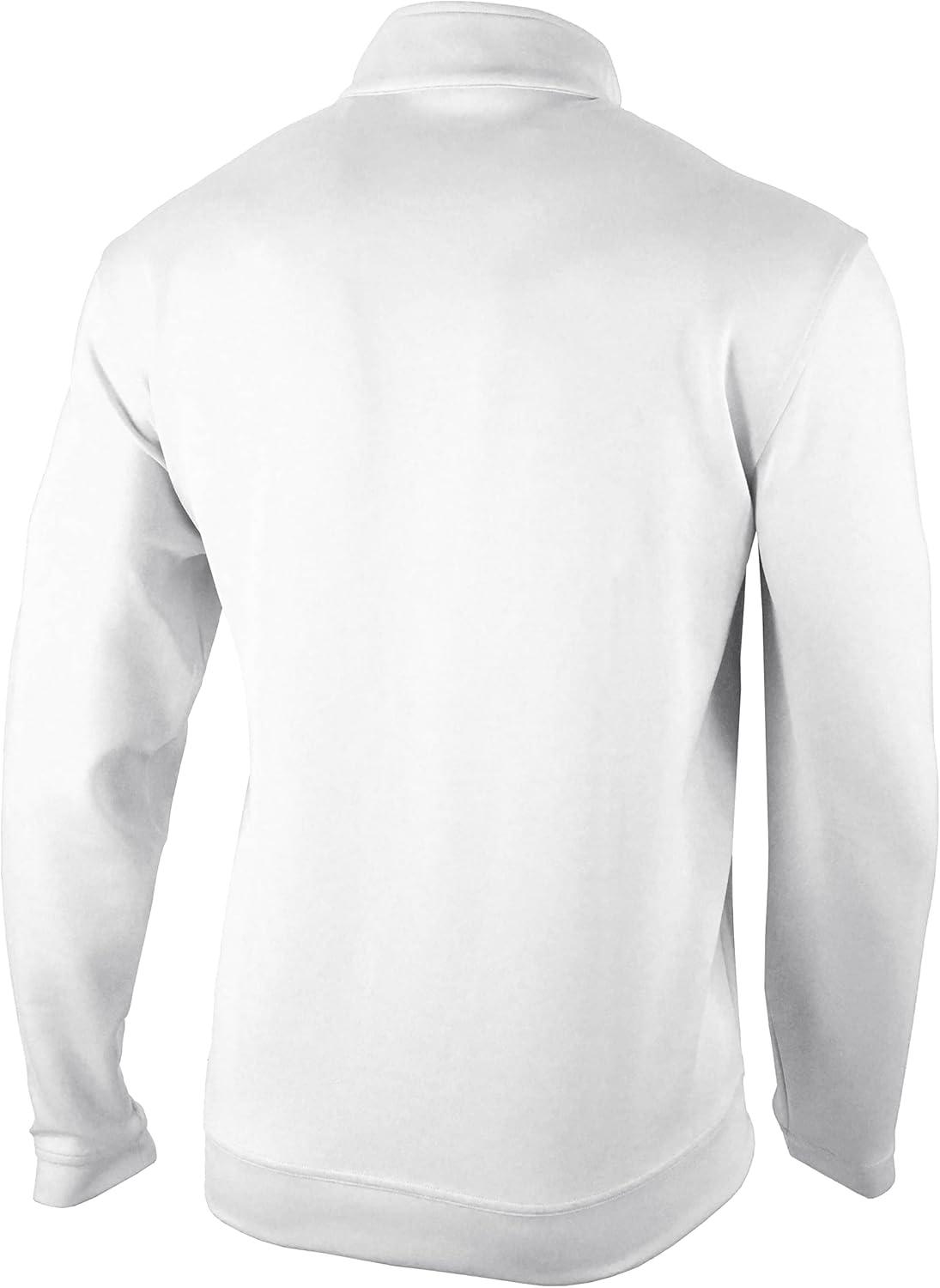 imageColumbia Mens Golf Wickhams Hills Quarter Zip OMNI WICK PulloverWhite