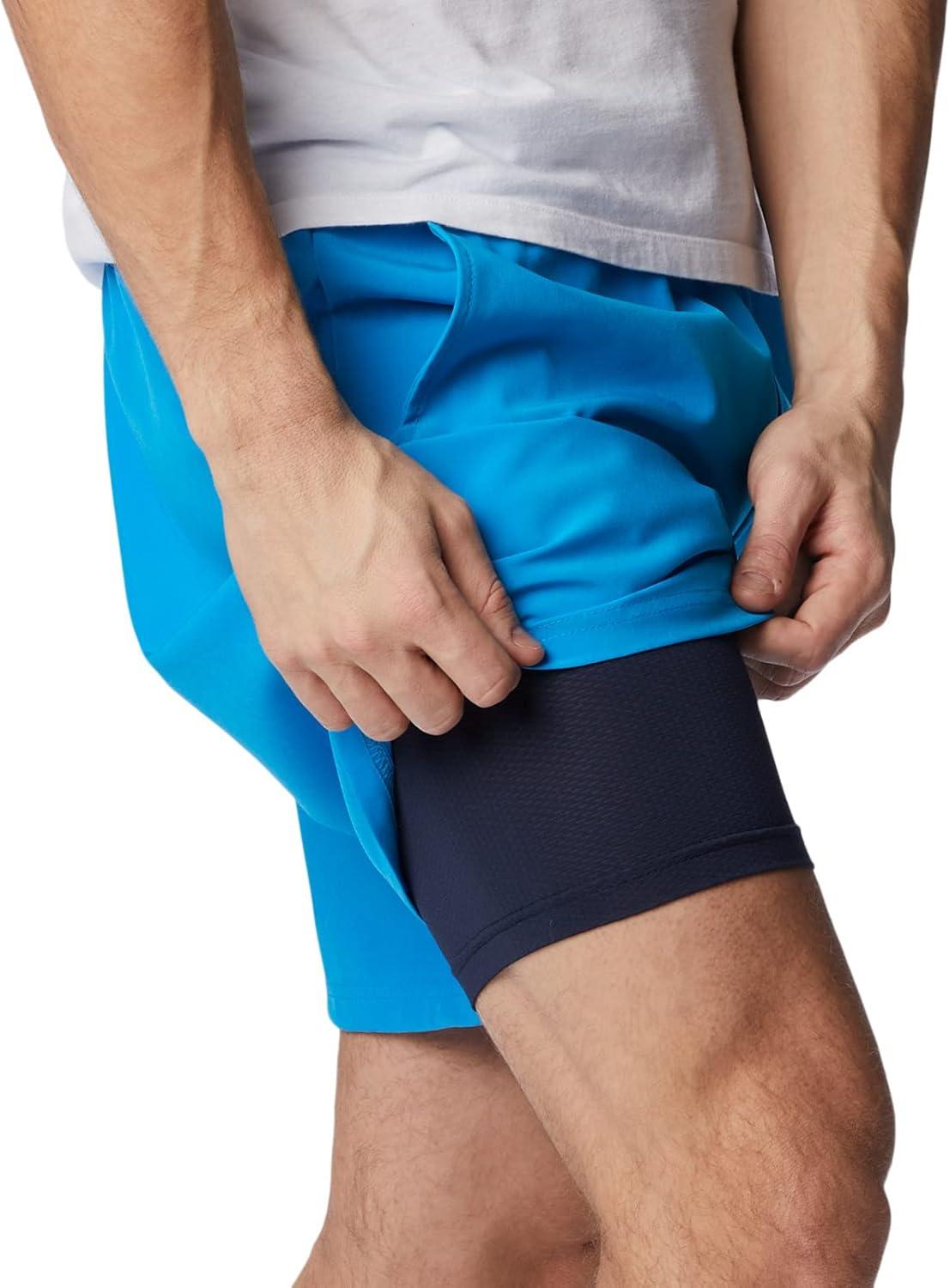 imageColumbia Mens Hike Brief ShortCompass Blue