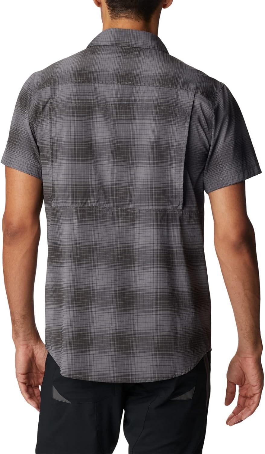 imageColumbia Mens Newton Ridge Plaid Short SleeveCity Grey Soft Ombre