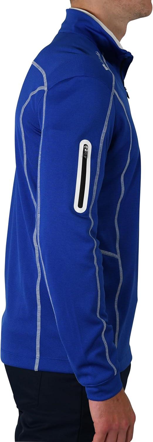 imageColumbia Mens OMNI WICK Shotgun 14 Zip Pullover Breathable Long SleeveAzul