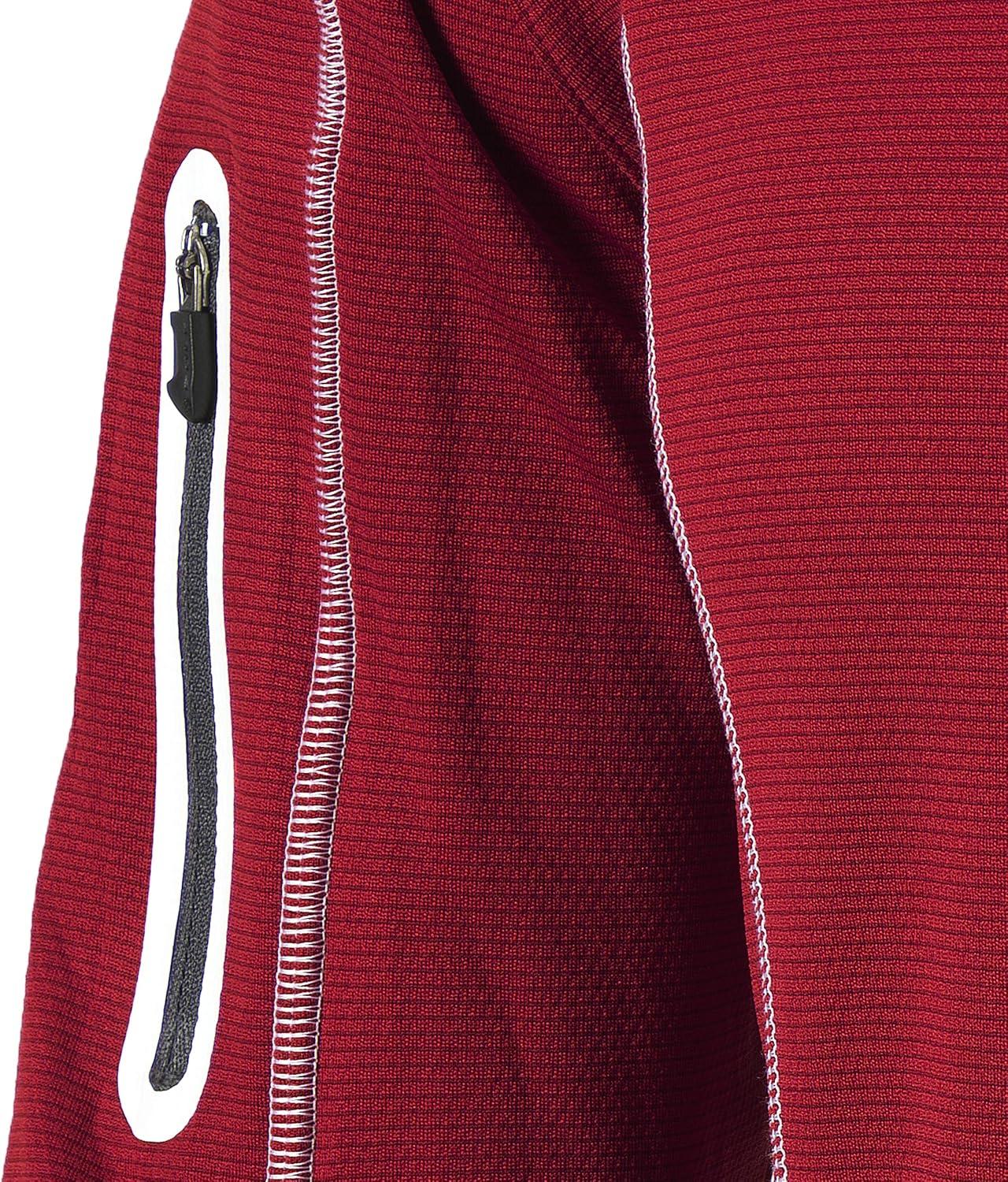 imageColumbia Mens OMNI WICK Shotgun 14 Zip Pullover Breathable Long SleeveBeet