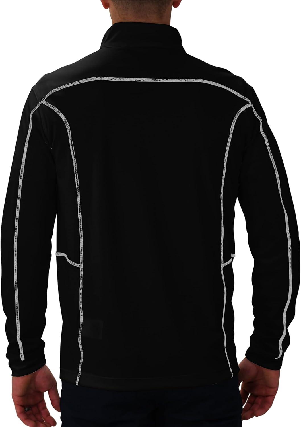 imageColumbia Mens OMNI WICK Shotgun 14 Zip Pullover Breathable Long SleeveBlack