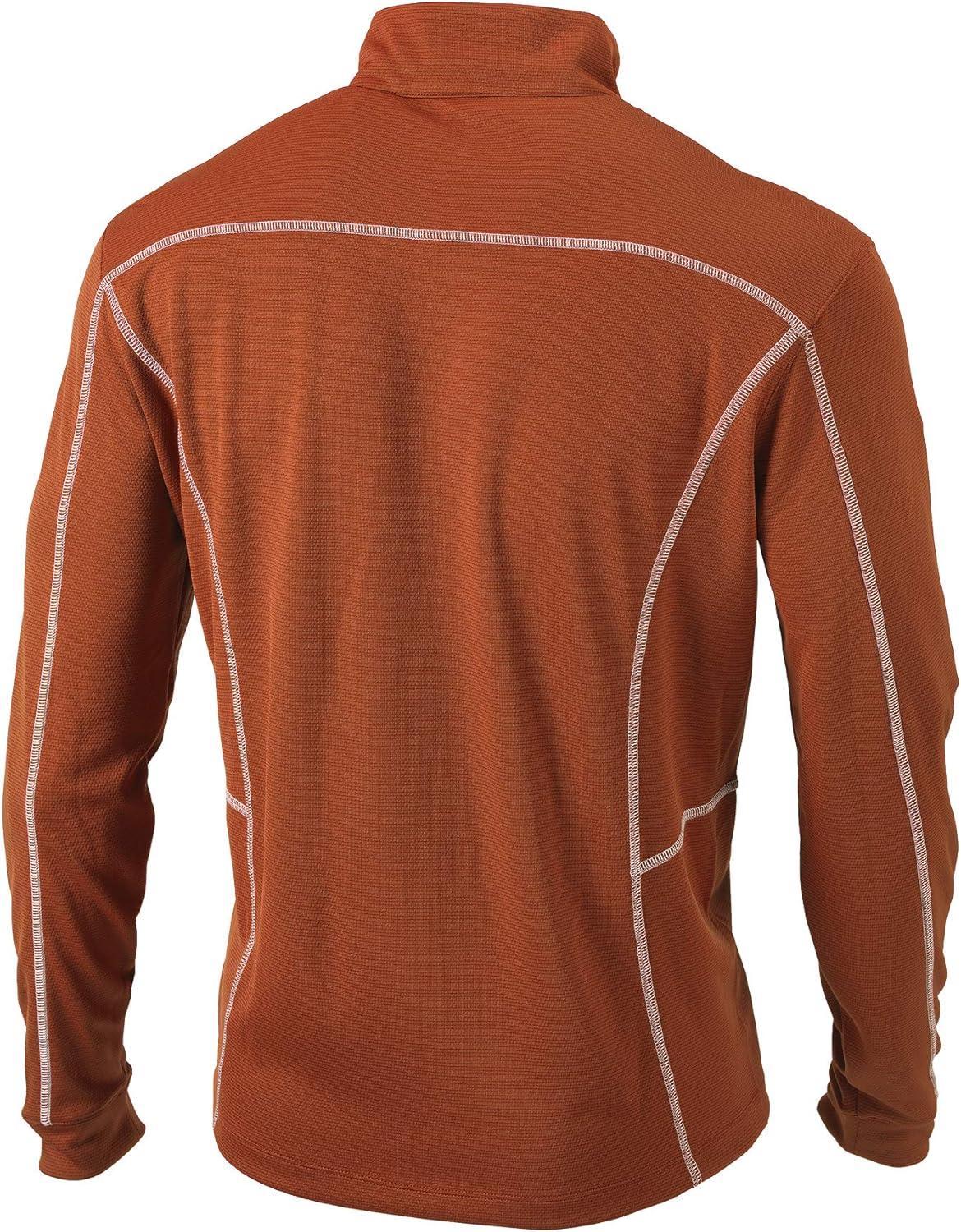 imageColumbia Mens OMNI WICK Shotgun 14 Zip Pullover Breathable Long SleeveCedar