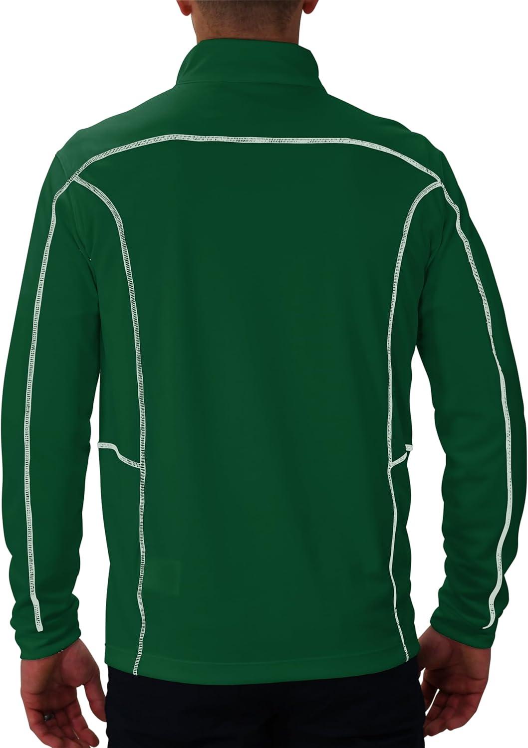 imageColumbia Mens OMNI WICK Shotgun 14 Zip Pullover Breathable Long SleeveForest