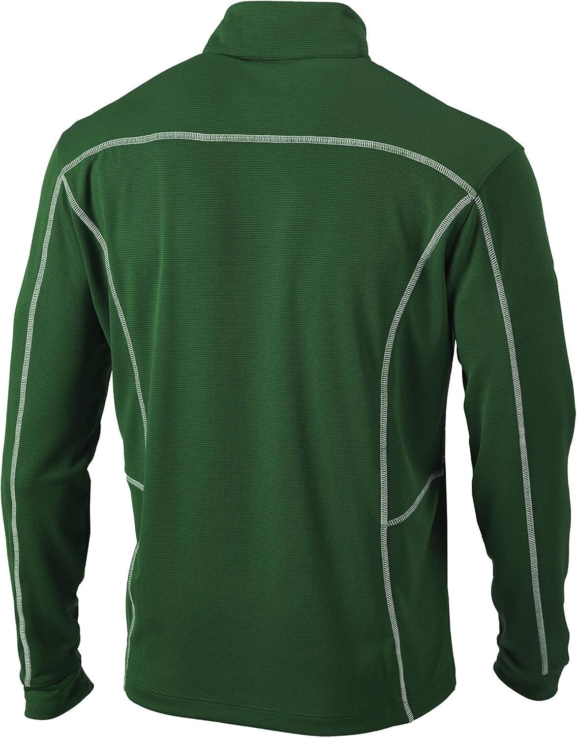 imageColumbia Mens OMNI WICK Shotgun 14 Zip Pullover Breathable Long SleeveForest