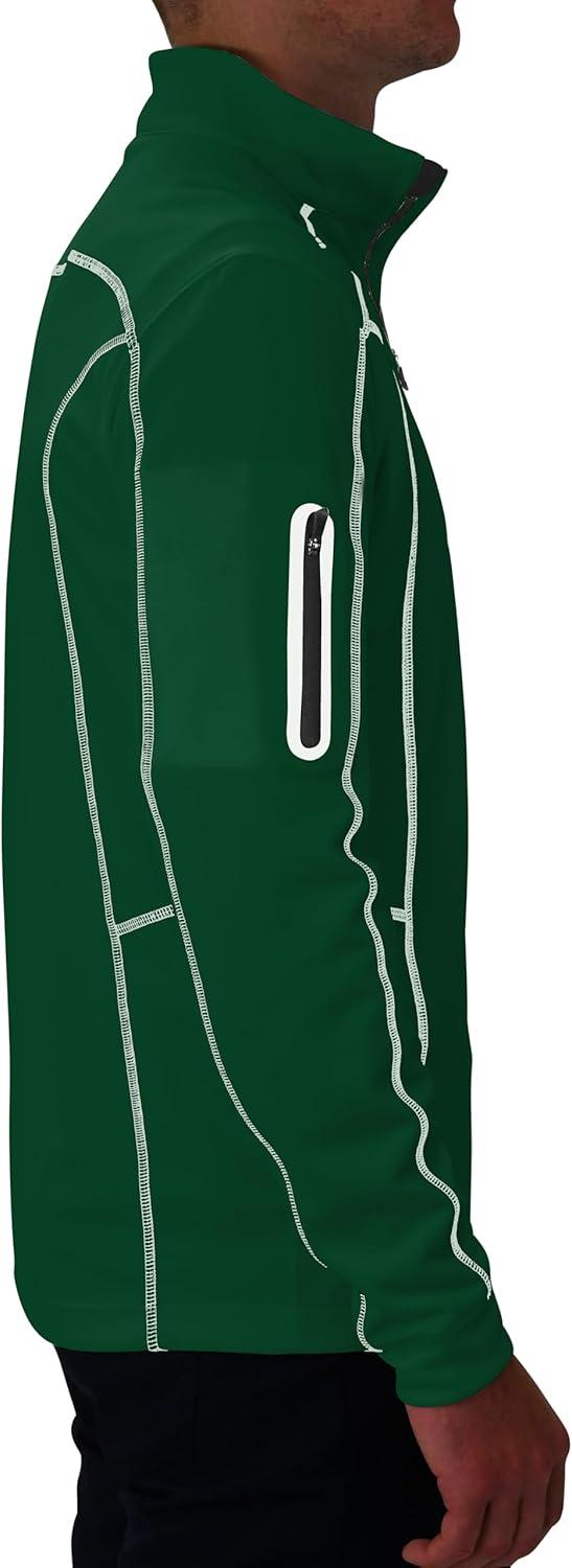 imageColumbia Mens OMNI WICK Shotgun 14 Zip Pullover Breathable Long SleeveForest