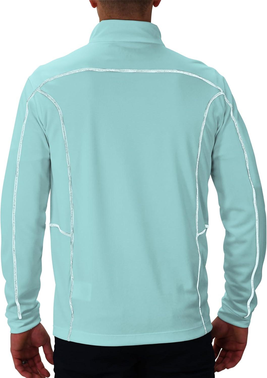 imageColumbia Mens OMNI WICK Shotgun 14 Zip Pullover Breathable Long SleeveGulf Stream