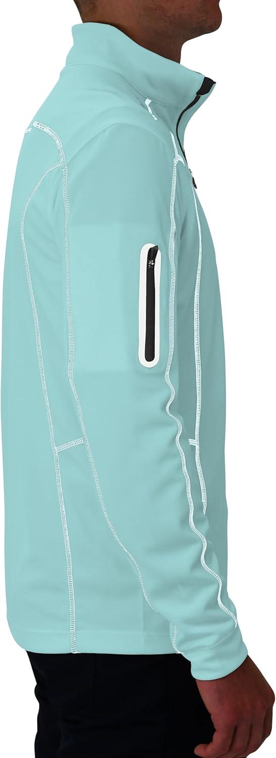 imageColumbia Mens OMNI WICK Shotgun 14 Zip Pullover Breathable Long SleeveGulf Stream