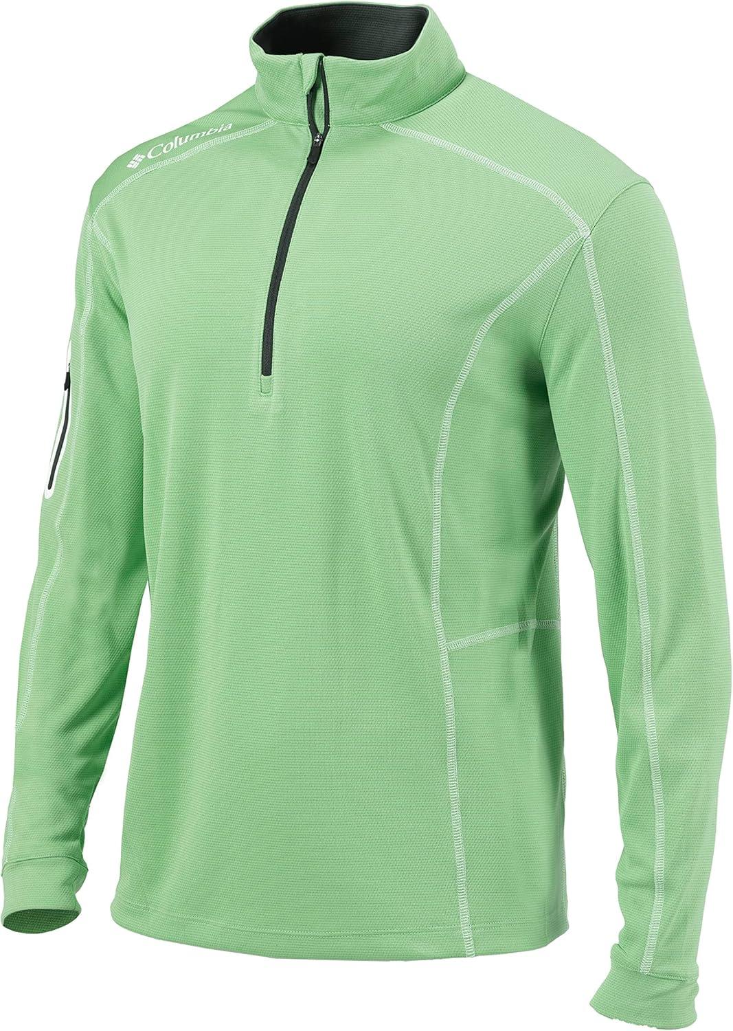 imageColumbia Mens OMNI WICK Shotgun 14 Zip Pullover Breathable Long SleeveKey West