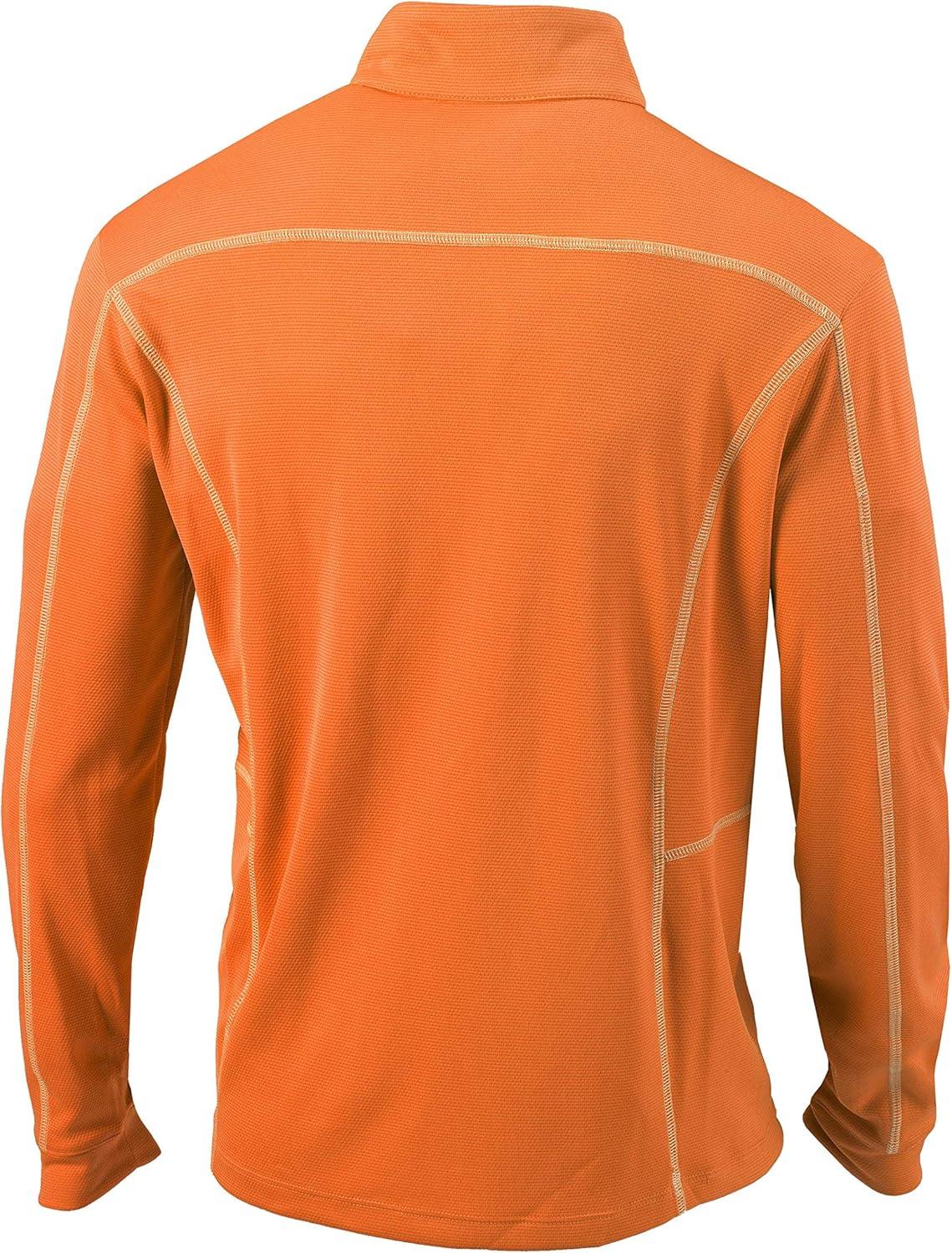 imageColumbia Mens OMNI WICK Shotgun 14 Zip Pullover Breathable Long SleeveMango