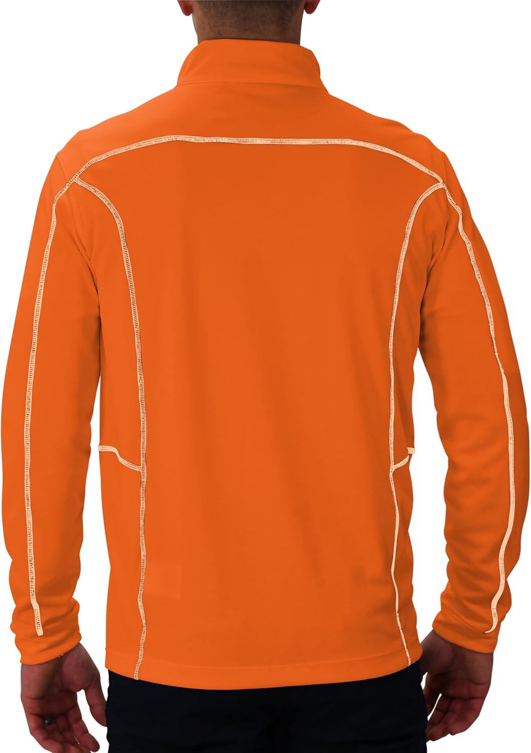 imageColumbia Mens OMNI WICK Shotgun 14 Zip Pullover Breathable Long SleeveMango