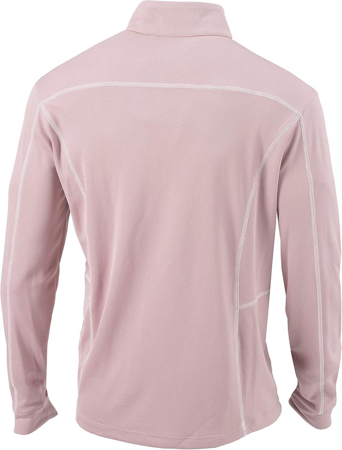 imageColumbia Mens OMNI WICK Shotgun 14 Zip Pullover Breathable Long SleevePink Dawn