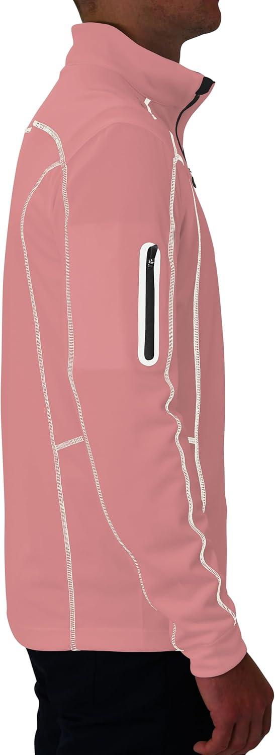 imageColumbia Mens OMNI WICK Shotgun 14 Zip Pullover Breathable Long SleeveSorbet