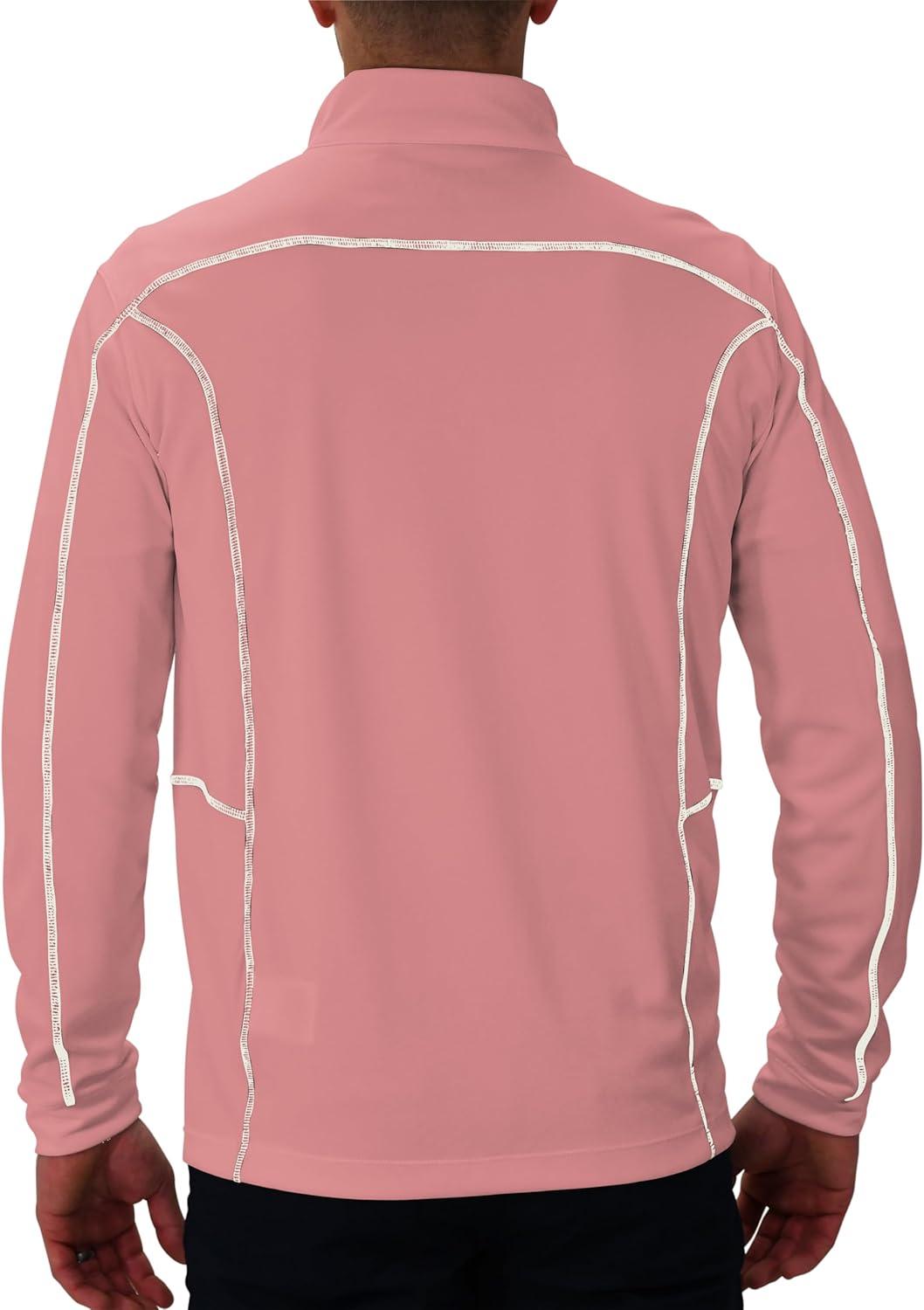 imageColumbia Mens OMNI WICK Shotgun 14 Zip Pullover Breathable Long SleeveSorbet
