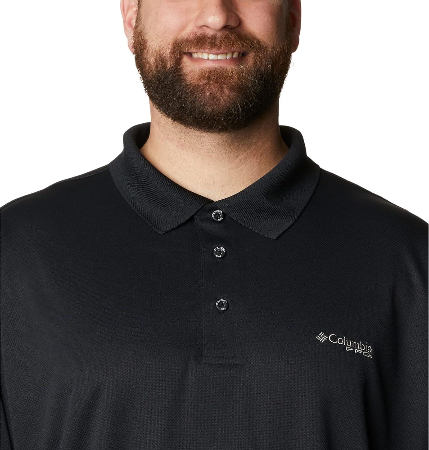imageColumbia Mens Perfect Cast Polo ShirtBlack