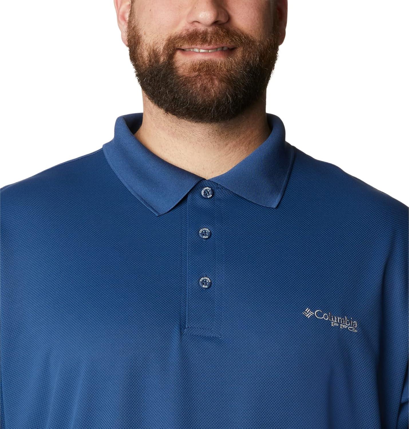 imageColumbia Mens Perfect Cast Polo ShirtCarbon