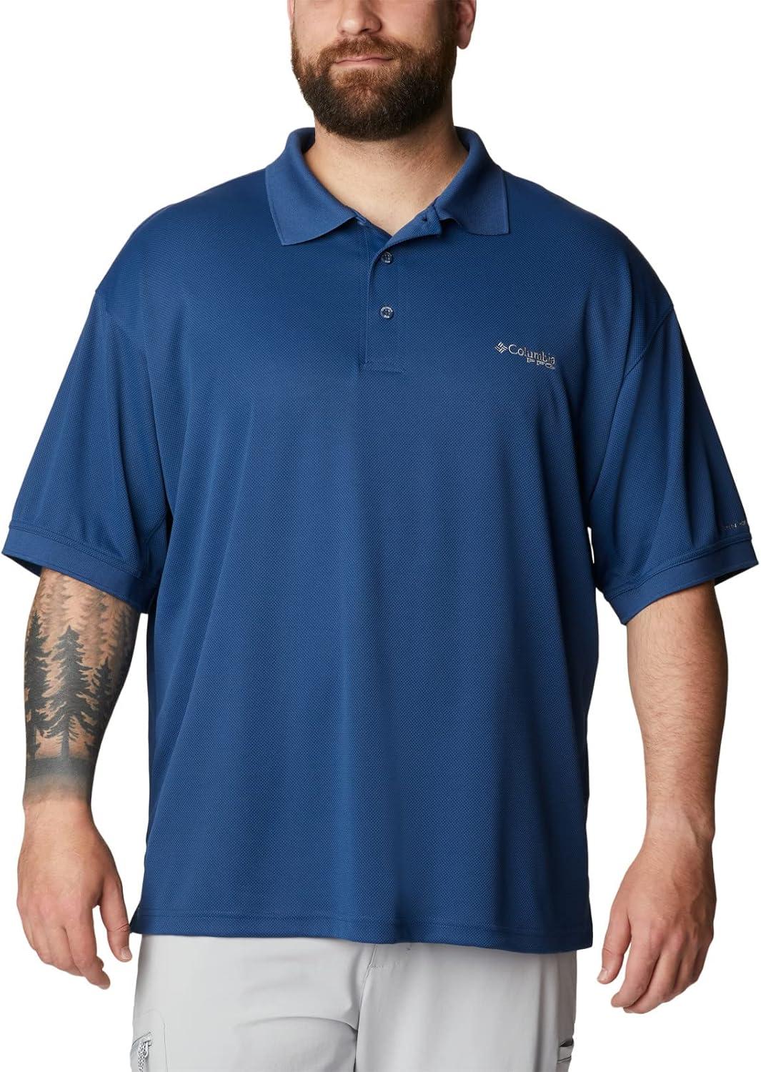 imageColumbia Mens Perfect Cast Polo ShirtCarbon