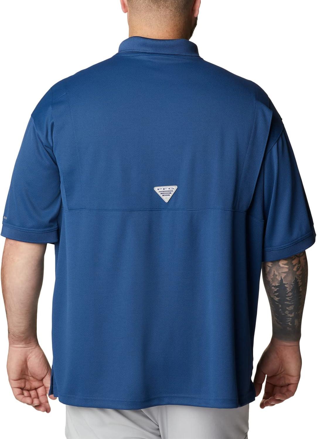 imageColumbia Mens Perfect Cast Polo ShirtCarbon