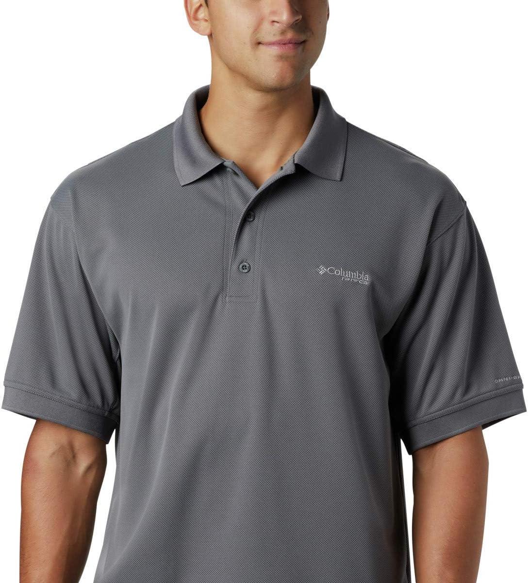 imageColumbia Mens Perfect Cast Polo ShirtCity Grey