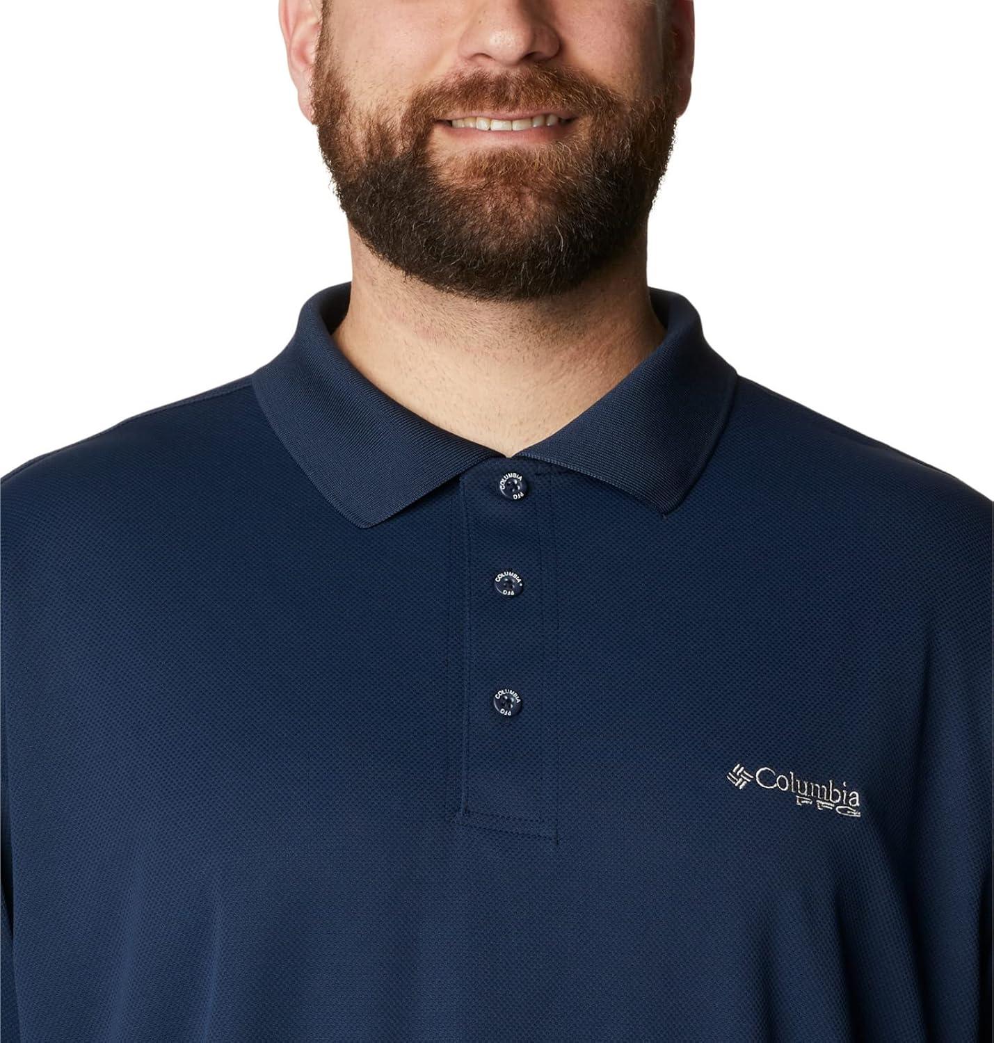 imageColumbia Mens Perfect Cast Polo ShirtCollegiate Navy