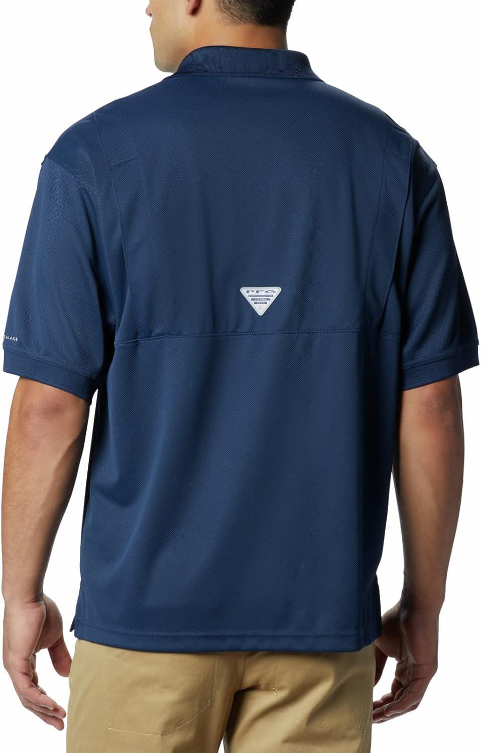 imageColumbia Mens Perfect Cast Polo ShirtCollegiate Navy