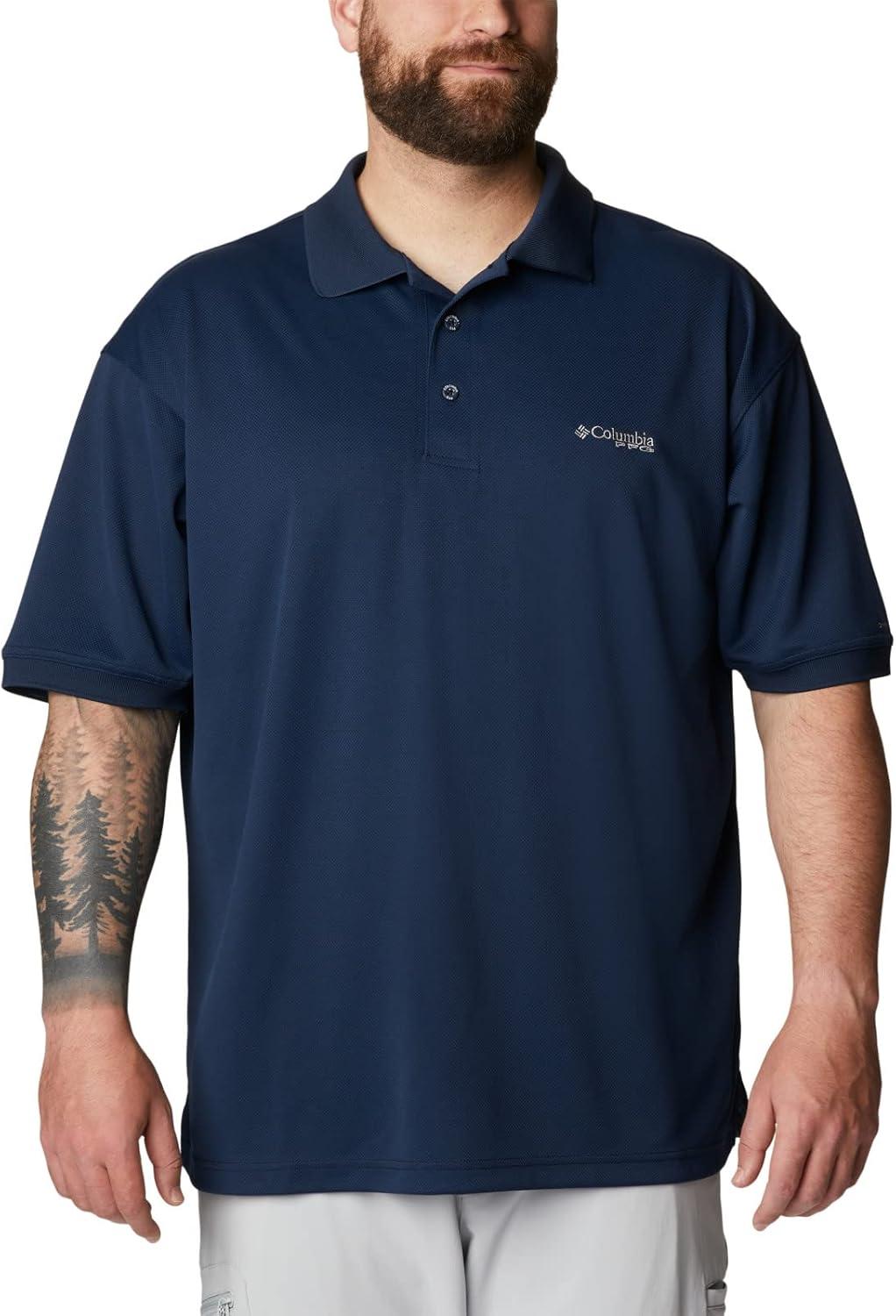 imageColumbia Mens Perfect Cast Polo ShirtCollegiate Navy