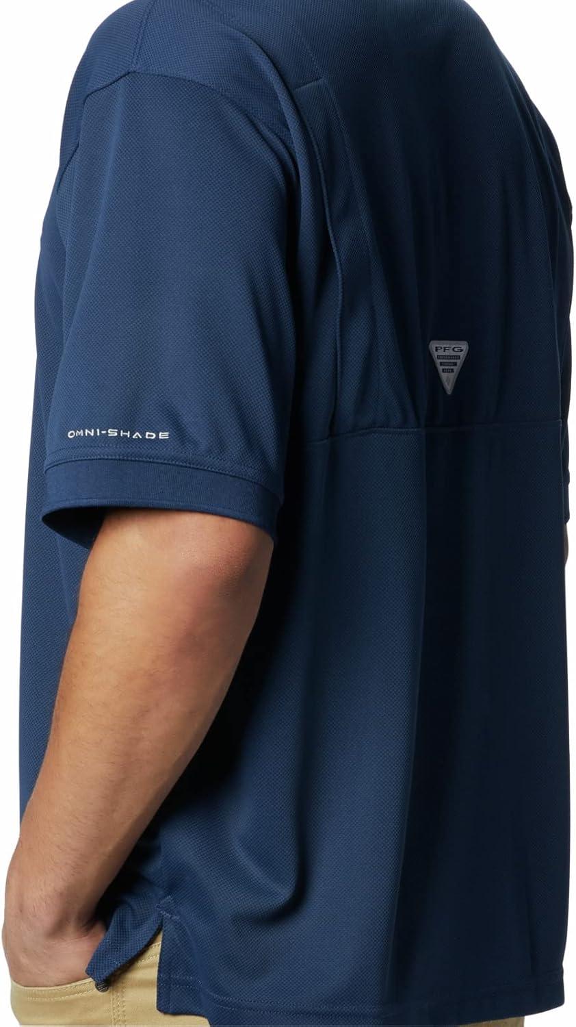 imageColumbia Mens Perfect Cast Polo ShirtCollegiate Navy