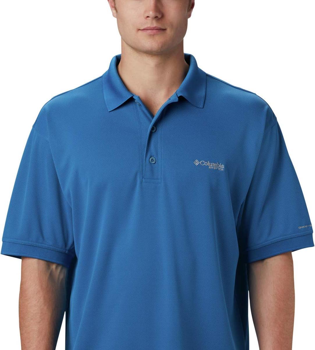 imageColumbia Mens Perfect Cast Polo ShirtDark Pool