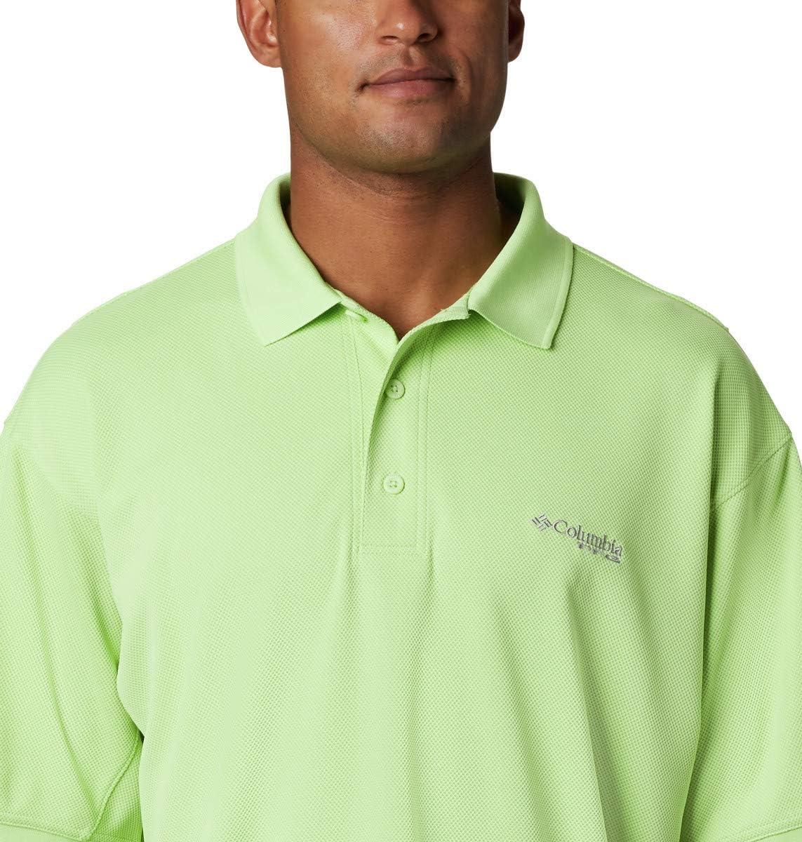 imageColumbia Mens Perfect Cast Polo ShirtJade Lime