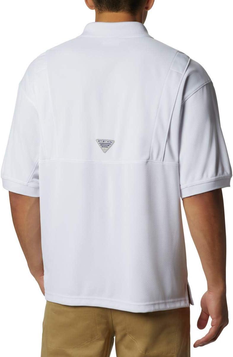 imageColumbia Mens Perfect Cast Polo ShirtWhite