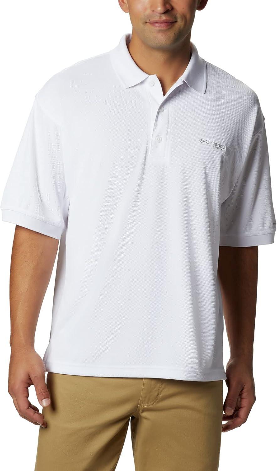 imageColumbia Mens Perfect Cast Polo ShirtWhite