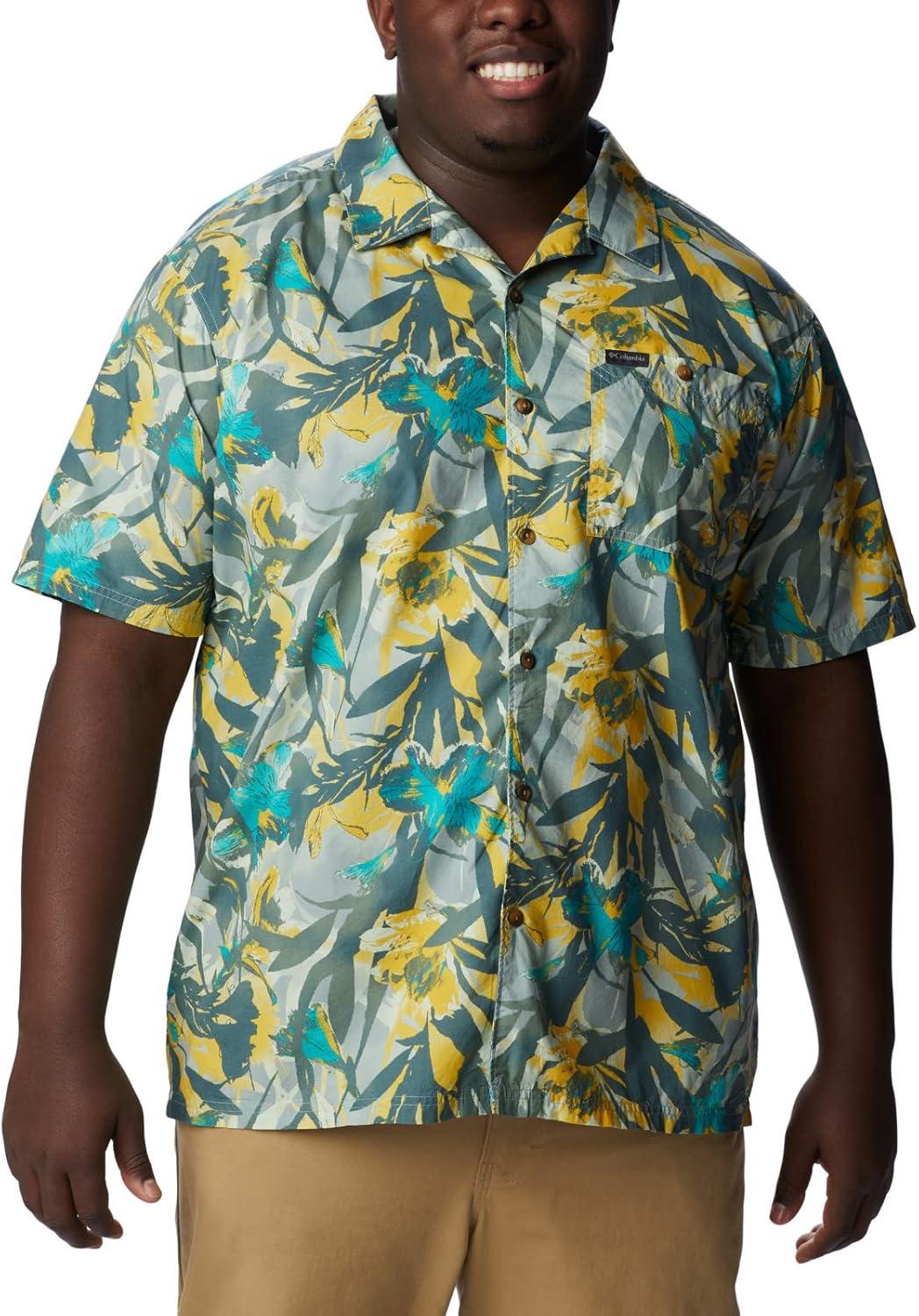 imageColumbia Mens Pine Canyon Short SleeveHiking ShirtNiagara Floriculture