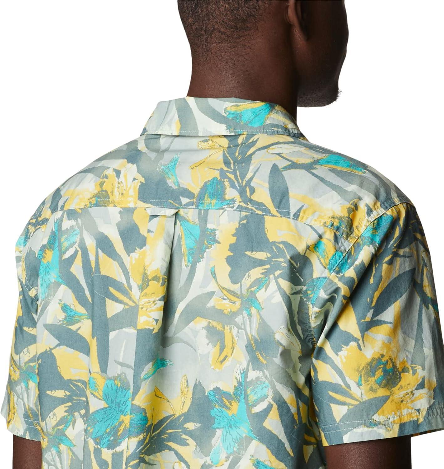 imageColumbia Mens Pine Canyon Short SleeveHiking ShirtNiagara Floriculture