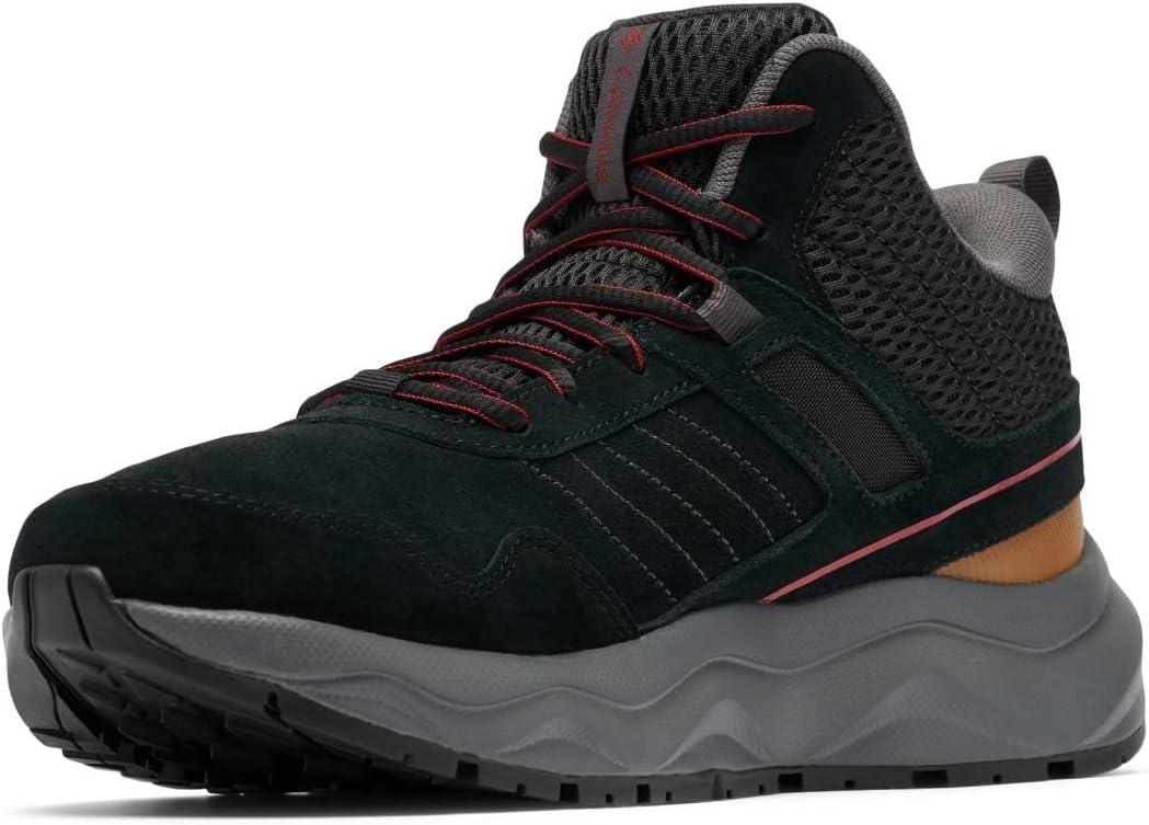 imageColumbia Mens Plateau Venture MidBlackRed Element