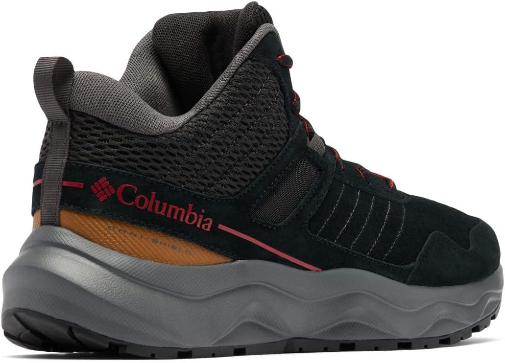 imageColumbia Mens Plateau Venture MidBlackRed Element