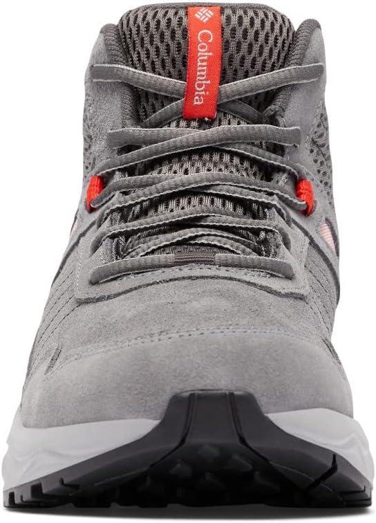 imageColumbia Mens Plateau Venture MidTitainium Grey SteelFiery Red